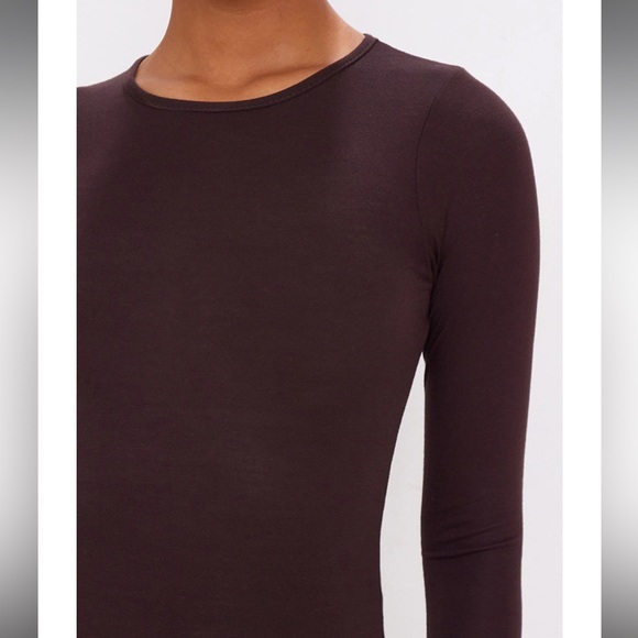 Bluenotes Purple Long Sleeve Bodysuit - Picture 7 of 10